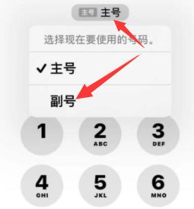 西丰苹果14维修店分享iPhone 14 Pro Max使用副卡打电话的方法 